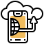 Cloud upload icon 64x64