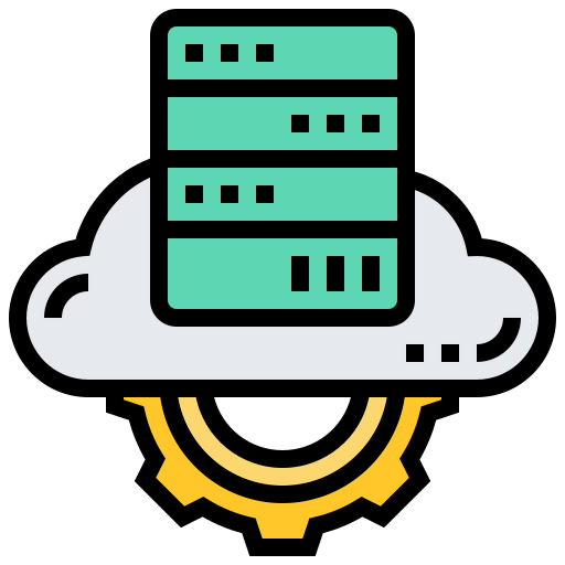 Cloud data icon