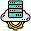 Cloud data icon 64x64