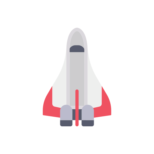 Rocket ship icon