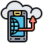 Cloud upload icon 64x64