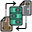 Data synchronization icon 64x64