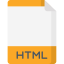Html ícone 64x64