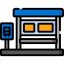 Bus stop icon 64x64