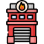 Fire station icon 64x64