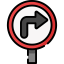 Traffic sign icon 64x64