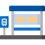 Bus stop icon 64x64