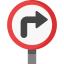 Traffic sign icon 64x64