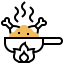 Frying pan icon 64x64