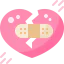 Broken heart icon 64x64