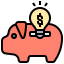 Money deposit icon 64x64