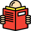 Reading book іконка 64x64