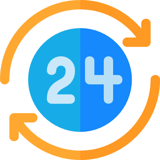24 hours ícone