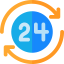 24 hours ícone 64x64