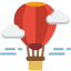 Hot air balloon icône 64x64