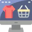Online shop ícono 64x64
