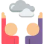 Cloud watching ícono 64x64