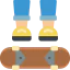 Skateboarding ícono 64x64