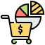 Shopping cart icon 64x64