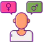 Gender identity icon 64x64