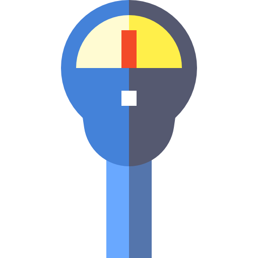 Parking meter icon