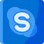 Skype logo 상 64x64
