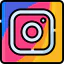 Instagram logo 상 64x64