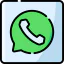 Whatsapp logo icon 64x64