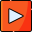 Youtube logo icône 64x64