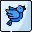 Twitter logo icon 64x64