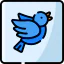 Twitter logo іконка 64x64