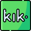 Kik logo icône 64x64