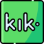 Kik logo Symbol 64x64