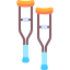Crutches icon 64x64