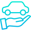 Car insurance icon 64x64