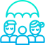 Family insurance icon 64x64