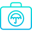 Baggage insurance icon 64x64
