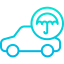 Car insurance icon 64x64