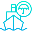 Travel insurance icon 64x64