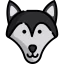 Siberian husky icon 64x64