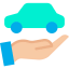 Car insurance icon 64x64