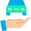 Car insurance icon 64x64