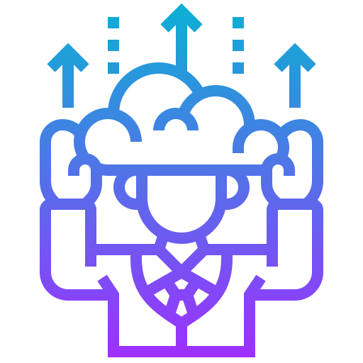 Creative mind icon