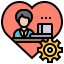 Customer satisfaction 图标 64x64