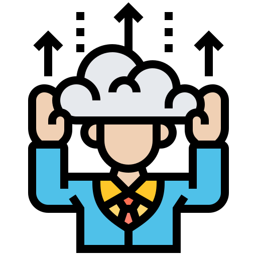 Creative mind icon