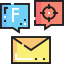 Social marketing アイコン 64x64