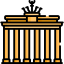 Brandenburg gate 图标 64x64