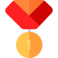 Gold medal icon 64x64
