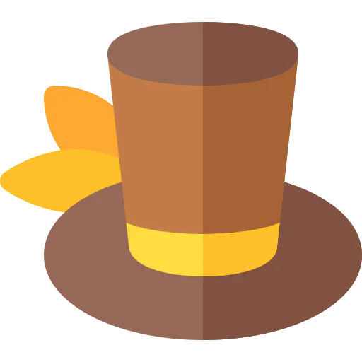 Top hat icon