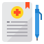 Medical report アイコン 64x64